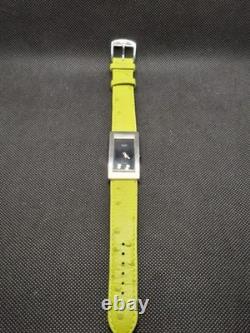 Ancienne Montre Tank En Argent Massif GUILDE Reglex Fonctionne