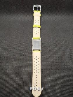 Ancienne Montre Tank En Argent Massif GUILDE Reglex Fonctionne
