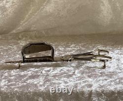 Ancienne Mouchette Argent Massif Angleterre 18 Eme