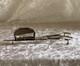 Ancienne Mouchette Argent Massif Angleterre 18 Eme