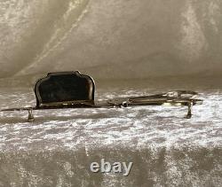 Ancienne Mouchette Argent Massif Angleterre 18 Eme