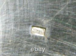 Ancienne Paire Couvert Art Deco Argent Massif Charancon Cuillere Fourchette