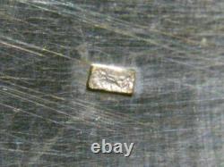 Ancienne Paire Couvert Art Deco Argent Massif Charancon Cuillere Fourchette