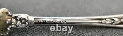 Ancienne Pelle A Fraise Argent Massif Poinçon 800 Art Nouveau 1900