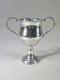 Ancienne Petite Coupe A Anses En Argent Massif Anglais Angleterre Birmingham