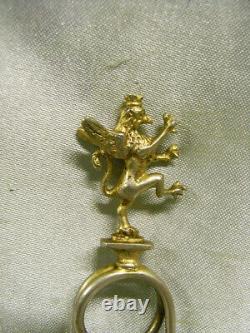 Ancienne Pince A Sucre Argent Massif Cygne Annimal Lion Felin Griffe Tete Aigle
