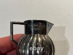 Ancienne Pot à Lait en argent massif 800% (109-6/A21)