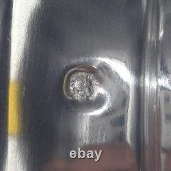 Ancienne Saupoudreuse Bouchon En Argent Massif