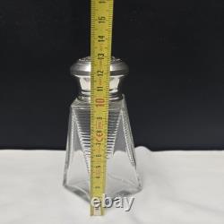 Ancienne Saupoudreuse Bouchon En Argent Massif