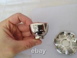 Ancienne Tasse Argent Massif Chine Chinese Export Sterling Silver Tea Saké Cup