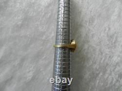 Ancienne bague Art Déco chevalière argent massif et or / Vermeil T 52