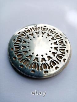 Ancienne boite à parfum vinaigrette Tiffany and Co argent massif