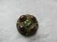 Ancienne Broche En Argent Massif Or émail Cabochon Chinese Silver Brooch Enamel