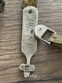 Ancienne ceinture en argent massif Russe orientale 783 gr époque fin XIX siècle