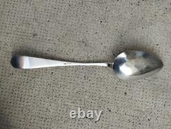 Ancienne cuillere a RAGOUT Argent massif GUILLERMET SUISSE