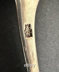 Ancienne cuillère fermiers généraux argent massif sterling silver minerve XVIII°