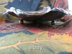 Ancienne ecuelle coupe style LXV en argent massif poincon etranger epXIXe silver