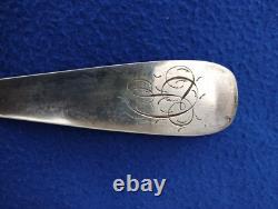 Ancienne louche GIEL. Argent massif 800 suisse 19 ème siècle