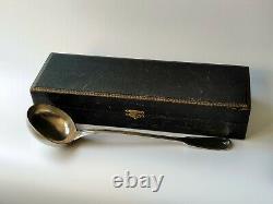 Ancienne louche argent massif Minerve Antique Victorian sterling silver ladle