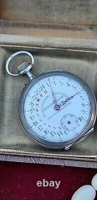 Ancienne montre à gousset militaire 24h MAGNIEN & Cie