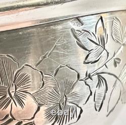Ancienne paire de coquetier diabolo en argent massif minerve période art nouveau