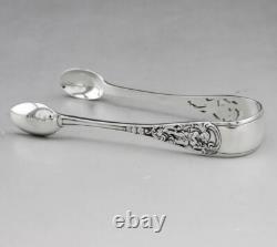 Ancienne pince à sucre en argent massif poinçon Anglais London Hallmarks 1894
