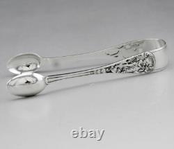 Ancienne pince à sucre en argent massif poinçon Anglais London Hallmarks 1894