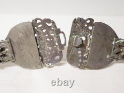 Ancienne rare Ceinture de mariage en argent massif Asie Islam Tribal XIXe siècle