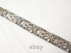 Ancienne rare Ceinture de mariage en argent massif Asie Islam Tribal XIXe siècle