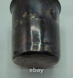 Ancienne timbale en argent massif minerve