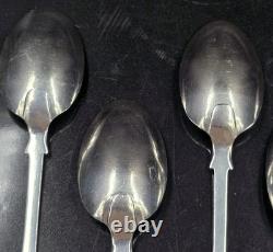 Anciennes Petites Cuillères En Argent Massif William Gallimore & Sons