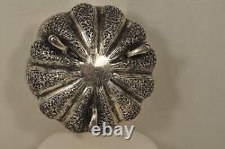 Antique Persian Silver Bowl Coupe Ancien Argent Massif