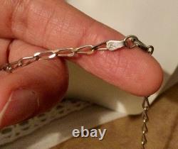 Argent Massif 925, Ancienne Parure Collier-Bracelet-BO-Pierres Bleues-Lot Bijoux