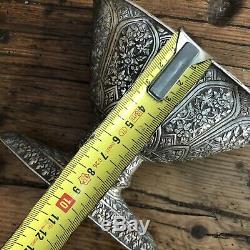Art Islamique Argent Massif Ancien Islam Iran Perse Turquie Silver Arabic
