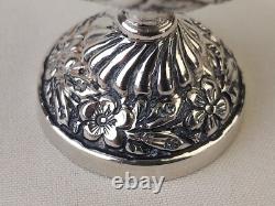 Aspersoir ancien Argent Massif Poinçon 800 Art Du Maghreb Oriental Flacon Parfum