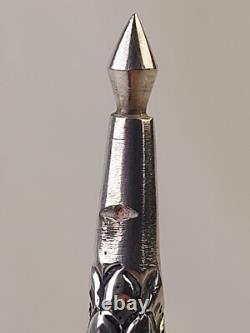 Aspersoir ancien Argent Massif Poinçon 800 Art Du Maghreb Oriental Flacon Parfum