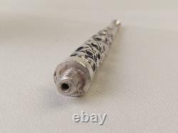 Aspersoir ancien Argent Massif Poinçon 800 Art Du Maghreb Oriental Flacon Parfum