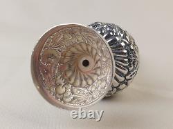Aspersoir ancien Argent Massif Poinçon 800 Art Du Maghreb Oriental Flacon Parfum