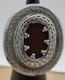 Bague Turkm&Egrave;ne Afghanistan Ancienne Argent Massif Cornaline / Agate 26,5 G