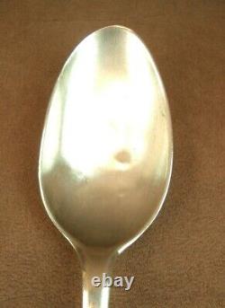 BELLE CUILLERE ANCIENNE EN ARGENT MASSIF FERMIERS GENERAUX XVIIIe BEAUX POINCONS