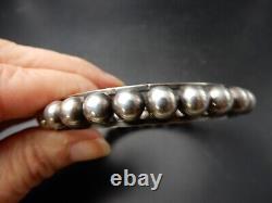 BEL ANCIEN BRACELET BASQUE EN ARGENT MASSIF 1940 H. TEGUY poinçons