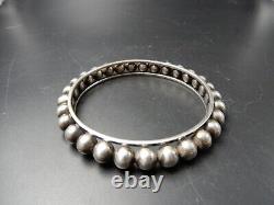BEL ANCIEN BRACELET BASQUE EN ARGENT MASSIF 1940 H. TEGUY poinçons