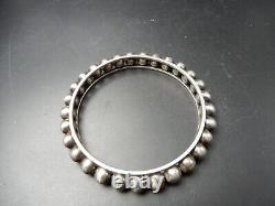 BEL ANCIEN BRACELET BASQUE EN ARGENT MASSIF 1940 H. TEGUY poinçons