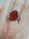 Bague Ancienne Argent Massif Silver 925 Jonc Créateur Art Nouveau Déco
