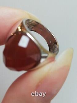 Bague Ancienne Argent Massif Silver 925 Jonc créateur Art Nouveau Déco