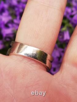 Bague ancienne argent Massif Silver Ring925 Anneaux Créateur turquoise Navajo