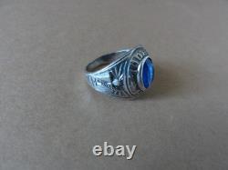 Bague ancienne d'école Argent massif poinçons 925