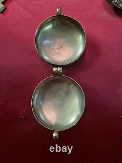 Beau Lot De 25 Bijoux Ancien Argent Massif Collier Bracelet Bague 236 Grammes