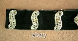 Belle Ceinture Berbere Ancienne En Argent Massif