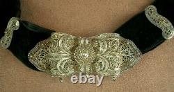 Belle Ceinture Berbere Ancienne En Argent Massif